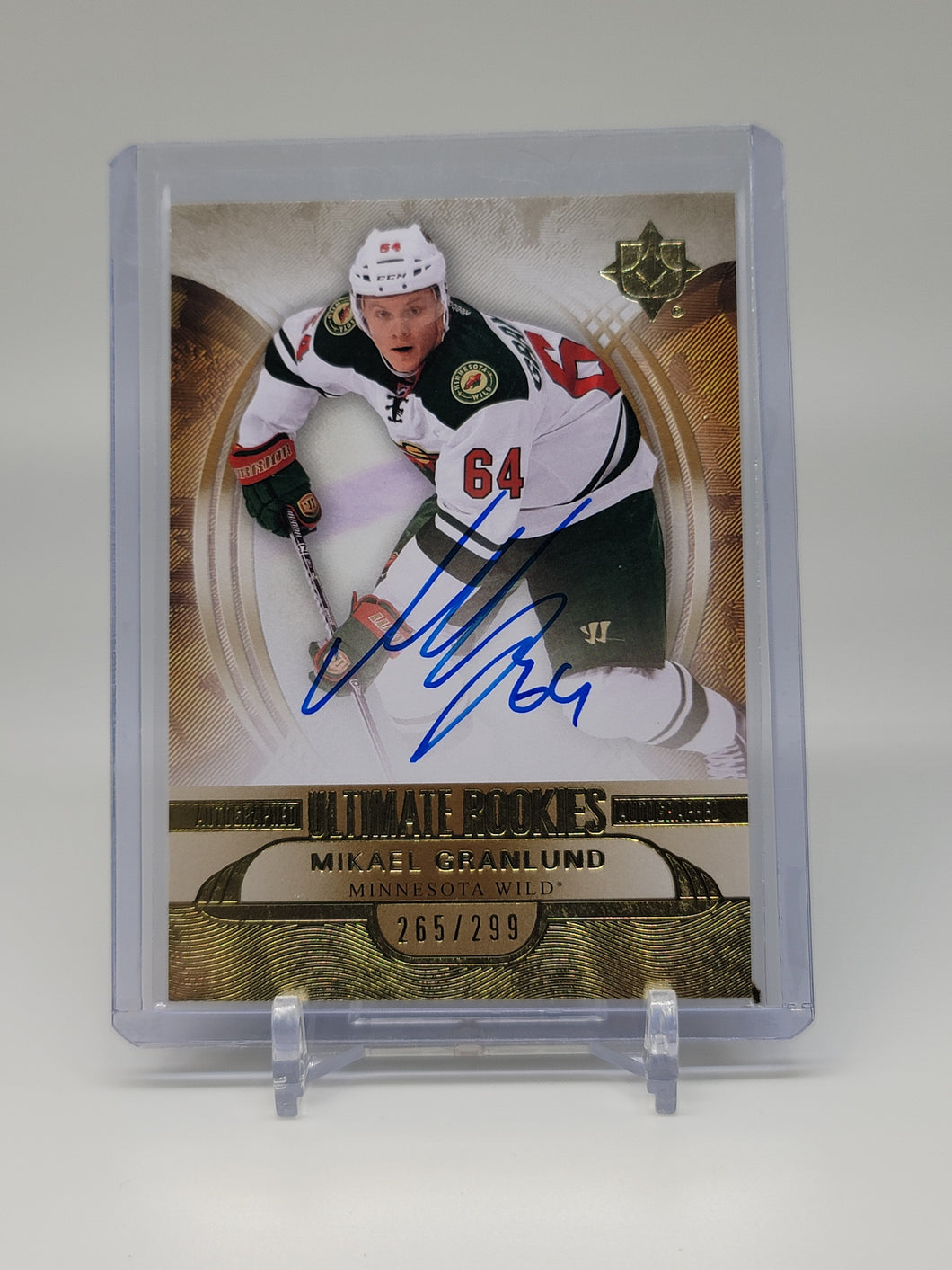 Mikael Granlund 2013 Ultimate Collection Rookie Auto 144 #265/299  S4968
