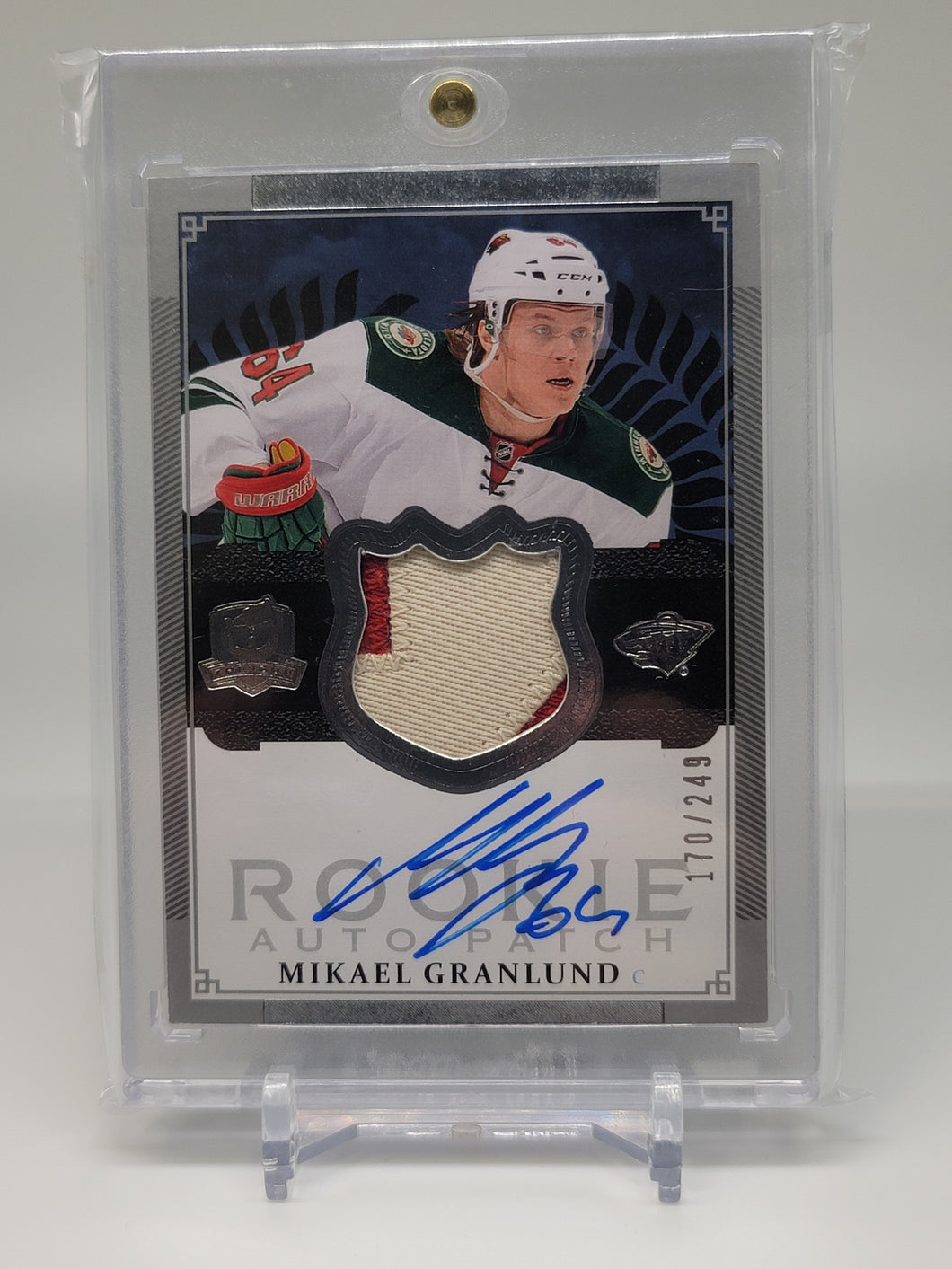Mikael Granlund 2013 The Cup Rookie Auto Patch 114 #170/249  S4971