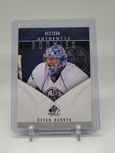 Load image into Gallery viewer, Devan Dubnyk 2009 SP Game Used Authentic Rookies 158 #460/699  S4978
