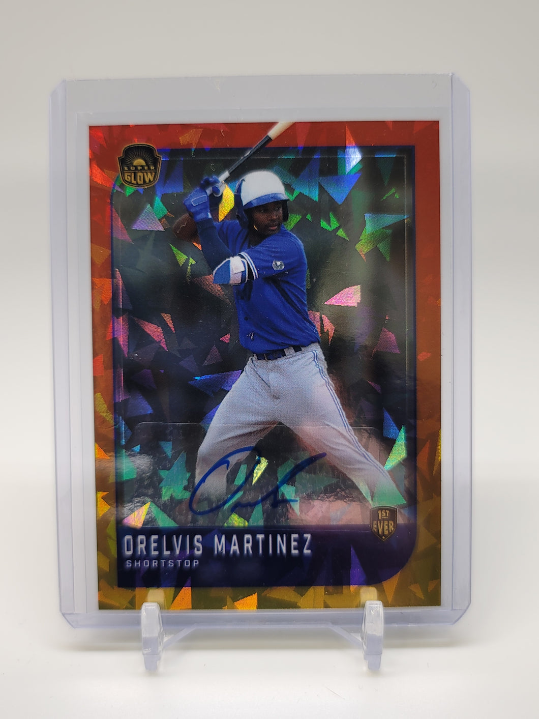 Orelvis Martinez 2022 Super Glow Auto OM-3 #09/10  S5021