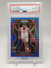 Load image into Gallery viewer, Jalen Green 2021 Prizm NBA 75th Prizm Blue 306 PSA 10  S5005
