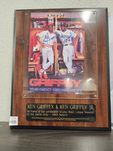 Load image into Gallery viewer, Ken Griffey, Ken Griffey Jr. Signed Griffey &quot;The Next Generation&quot; picture plaque
