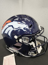 Shannon Sharpe Autographed Broncos Speed Flex Authentic