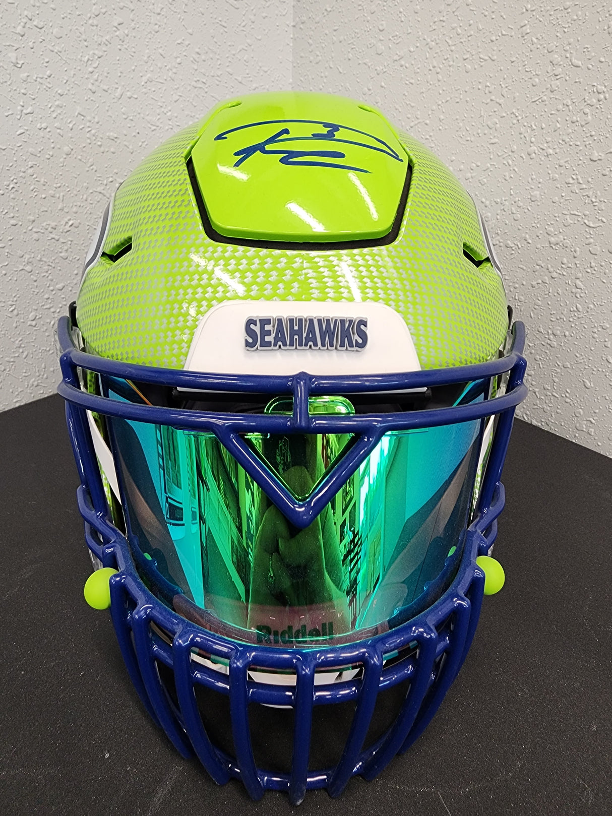 Russell Wilson Autographed Seahawks Hydro Speed Flex Authentic Full Size Helmet