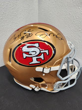 Load image into Gallery viewer, Joe Montana / Jerry Rice Full Size Authentic Helmet
