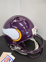 Cris Carter Autographed Vikings Pro Line