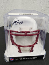 Kyler Murry Autographed Mini Helmet Cardinals Matte White