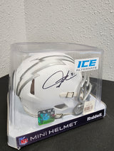 LaDanian Tomlinson Autographed Mini Helmet Chargers Ice