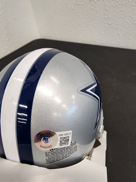 Gil Brandt Autographed Cowboys Mini Helmet