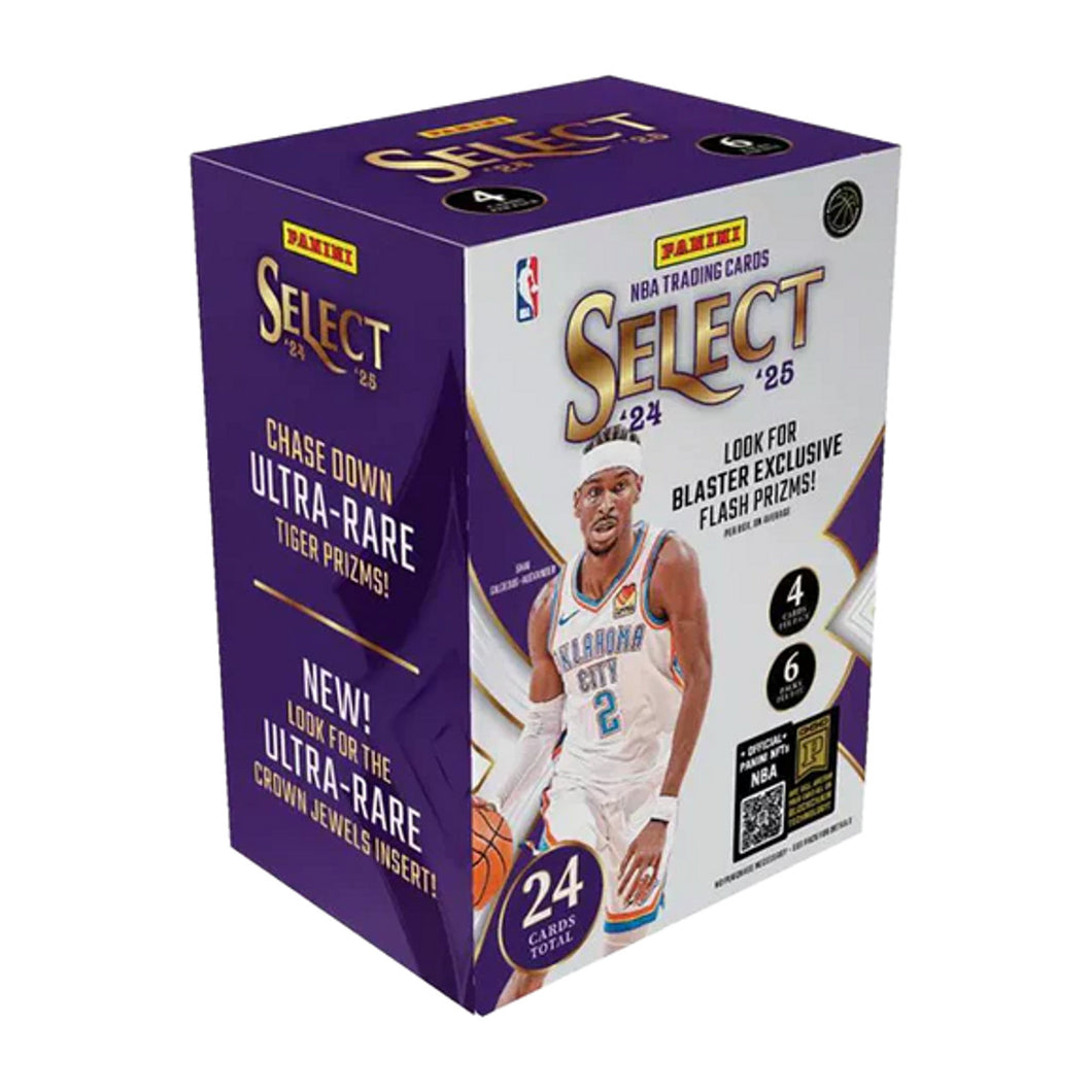 2024-25 Panini Select Basketball 6-Pack Blaster Box(Flash Prizms)