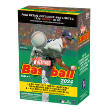 Load image into Gallery viewer, 2024 Topps Heritage Baseball Blaster Box
