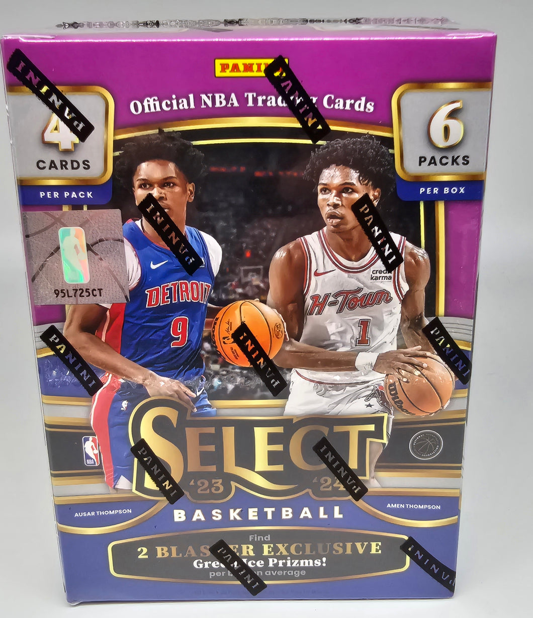 2023-24 Panini Select Basketball Hobby Blaster (Green Ice Prizm)