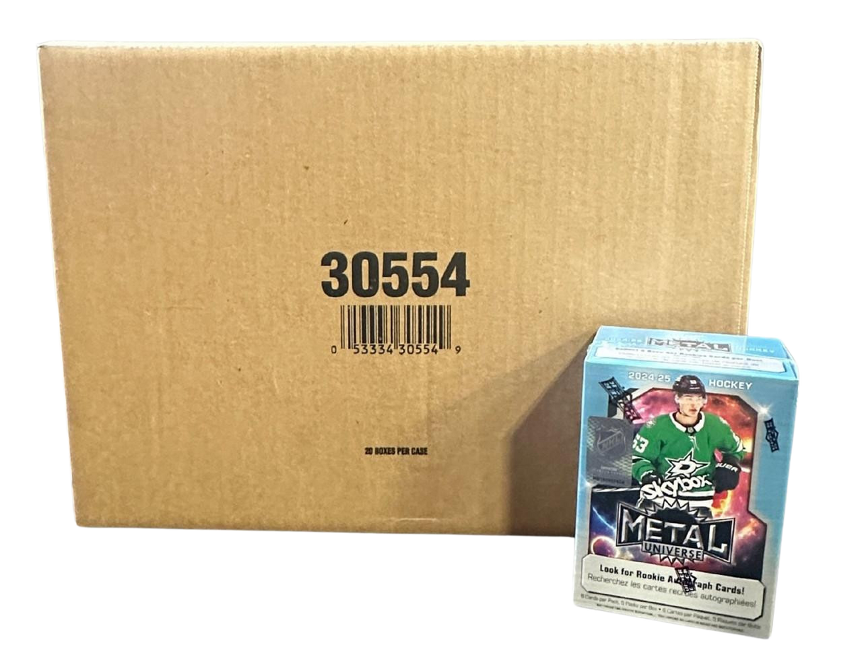 2024-25 Upper Deck Skybox Metal Universe Hockey Blaster 20-Box Case