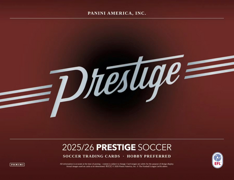 2025-26 Panini Prestige EFL English Football League Soccer Hobby Preferred Box