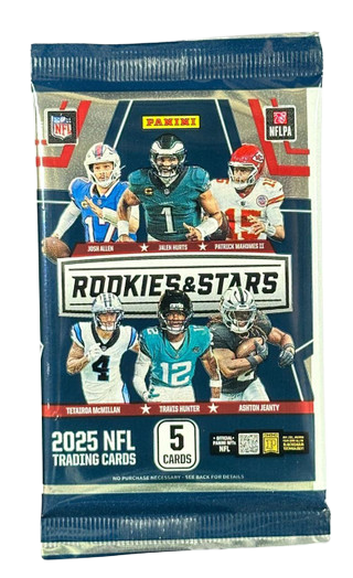 2025 Panini Rookies & Stars Football Gravity Feed Pack