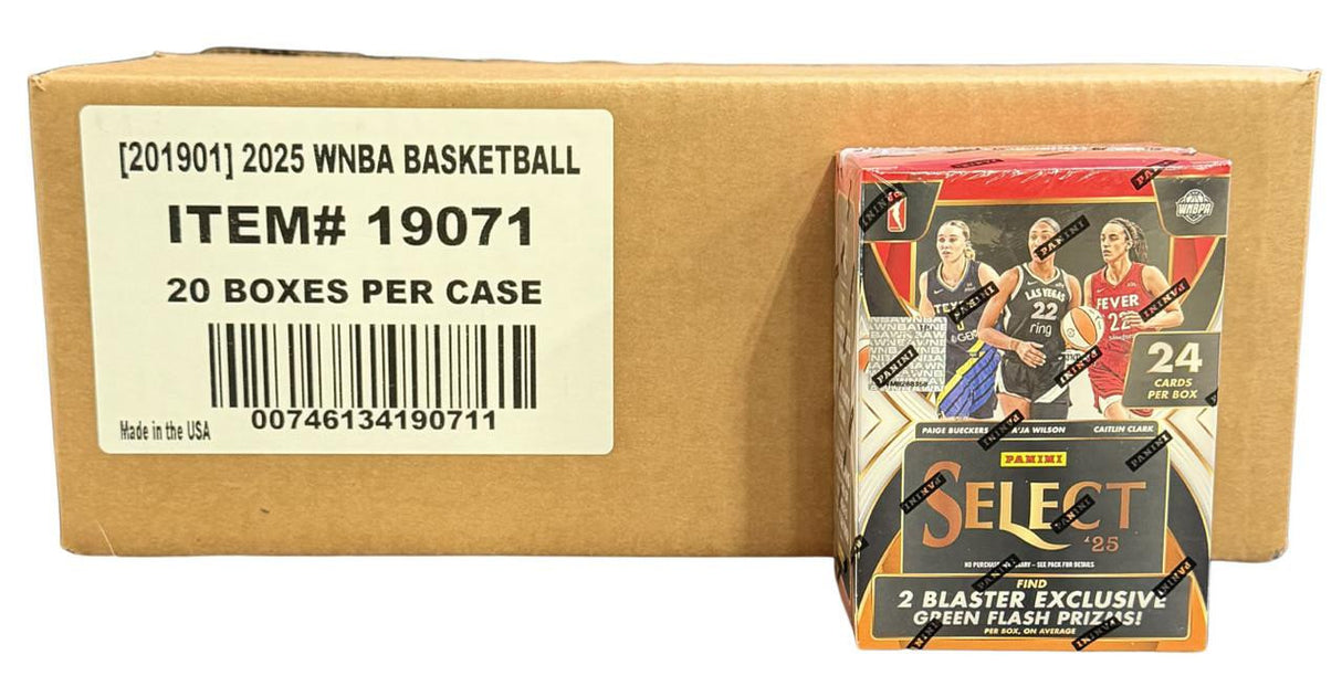 2025 Panini Select WNBA Basketball Hobby Blaster 20-Box Case