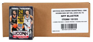 2025 Panini UConn Basketball Blaster 20-Box Case