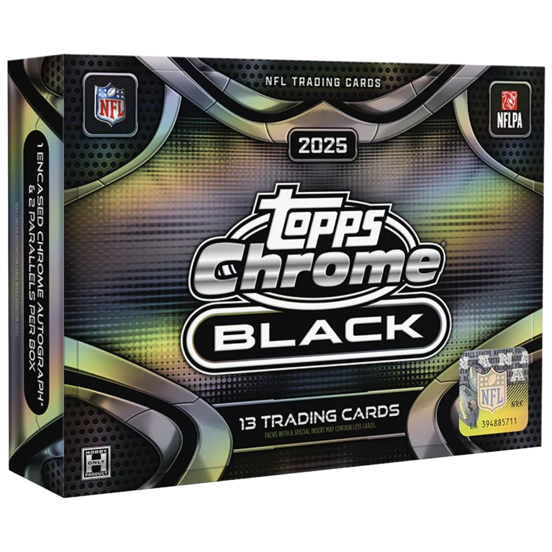 2025 Topps Chrome Black Football Hobby Box