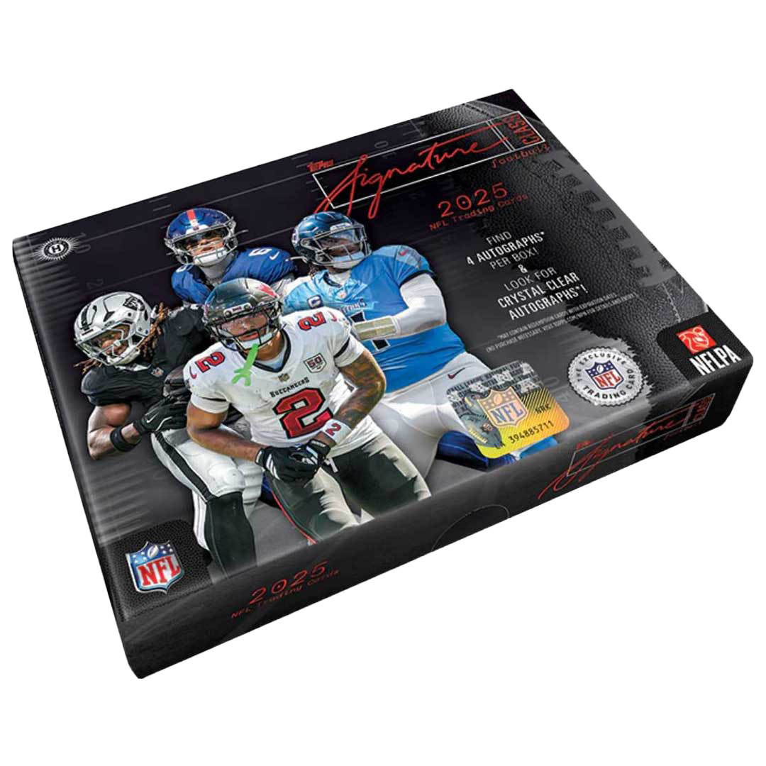 2025 Topps Signature Class Football Hobby Jumbo Box