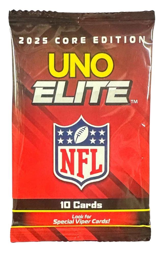 2025 UNO Elite Football Core Edition Booster Pack