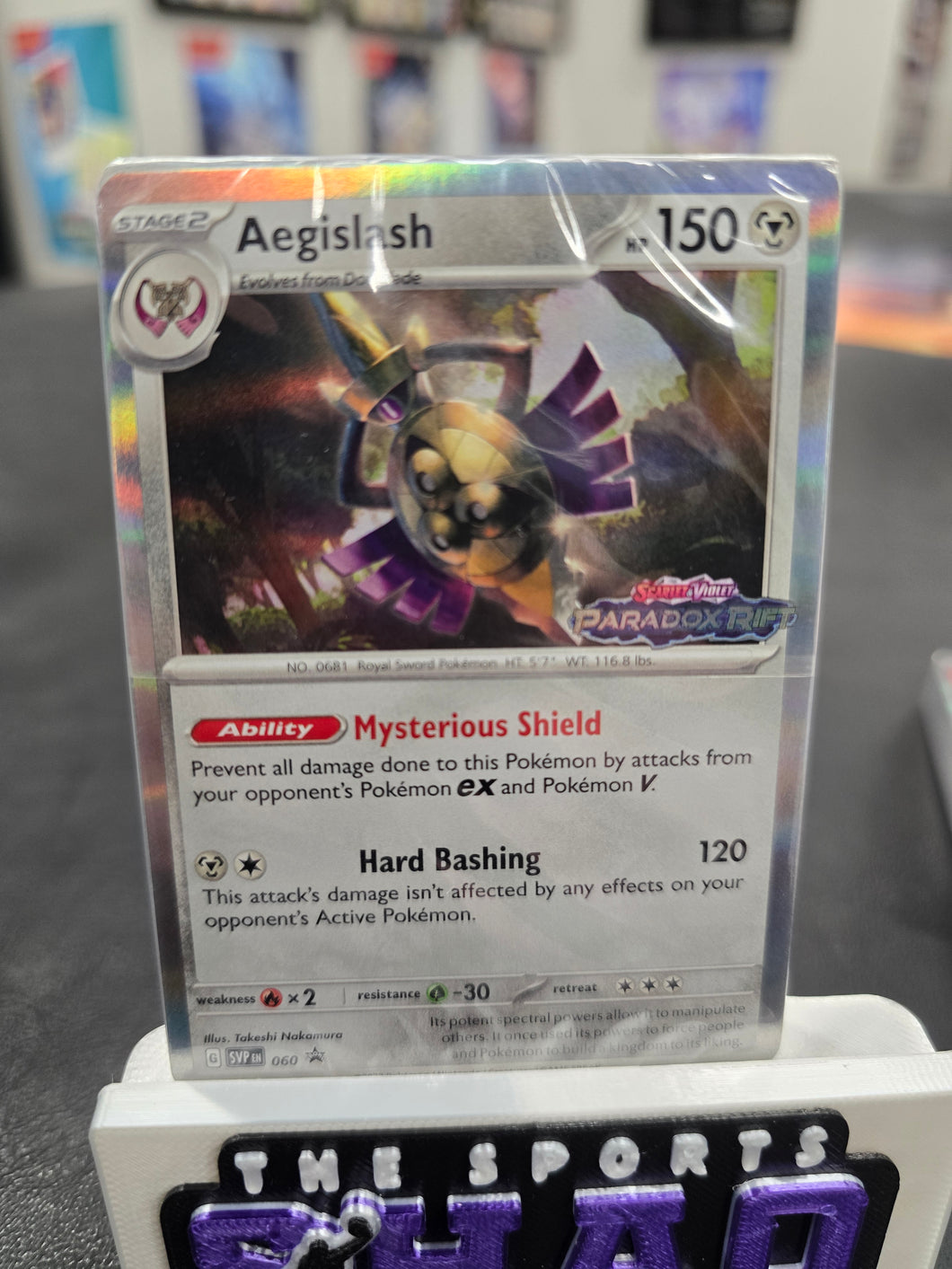 Aegislash Paradox Rift - Build & Battle Black Star Promos SVP 60 - Sealed Deck