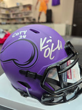 Load image into Gallery viewer, Kevin O&#39;Connell Autographed Minnesota Vikings Mini Helmet Coach of the Year
