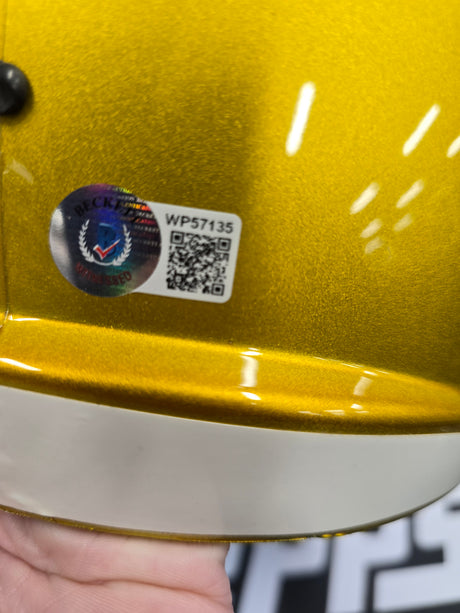 Justin Jefferson Autographed Full Size Flash Replica Helmet