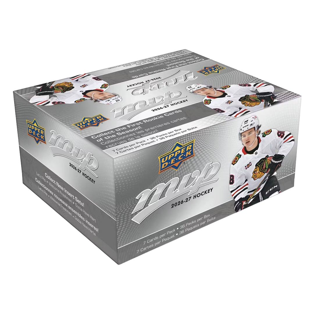 2026-27 Upper Deck MVP Hockey Retail Box
