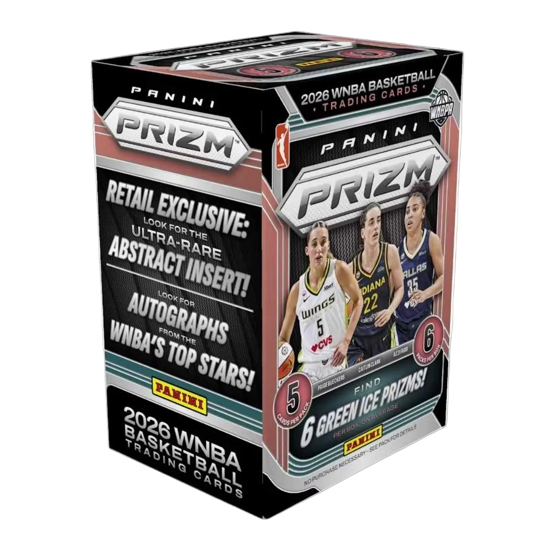 2026 Panini Prizm WNBA Basketball Blaster Hobby Box (Green Ice parallels)