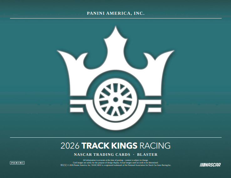 2026 Panini Track Kings Racing Hobby Blaster Box