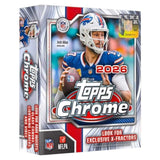  2026 Topps Chrome Football Mega Box