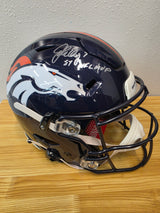 John Elway Autographed Full Size Speed Flex Helmet