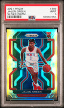 Load image into Gallery viewer, Jalen Green 2021-22 Panini Prizm Silver #306 PSA 9
