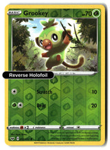 Grookey (011) - 011/202 - [SWSH01 - SWSH01: Sword & Shield Base Set] - Reverse Holofoil