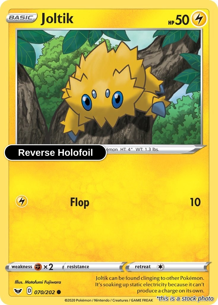 Joltik - 070/202 - [SWSH01 - SWSH01: Sword & Shield Base Set] - Reverse Holofoil