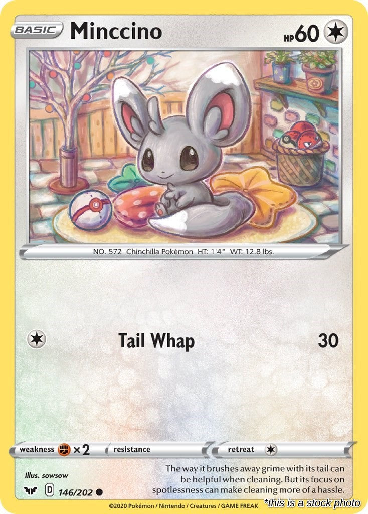 Minccino (146) - 146/202 - [SWSH01 - SWSH01: Sword & Shield Base Set]