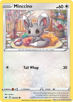 Minccino (146) - 146/202 - [SWSH01 - SWSH01: Sword & Shield Base Set]