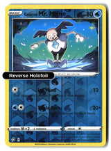 Galarian Mr. Mime - 037/192 - [SWSH02 - SWSH02: Rebel Clash] - Reverse Holofoil
