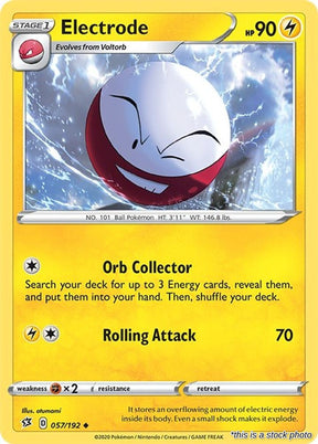 Electrode - 057/192 - [SWSH02 - SWSH02: Rebel Clash]