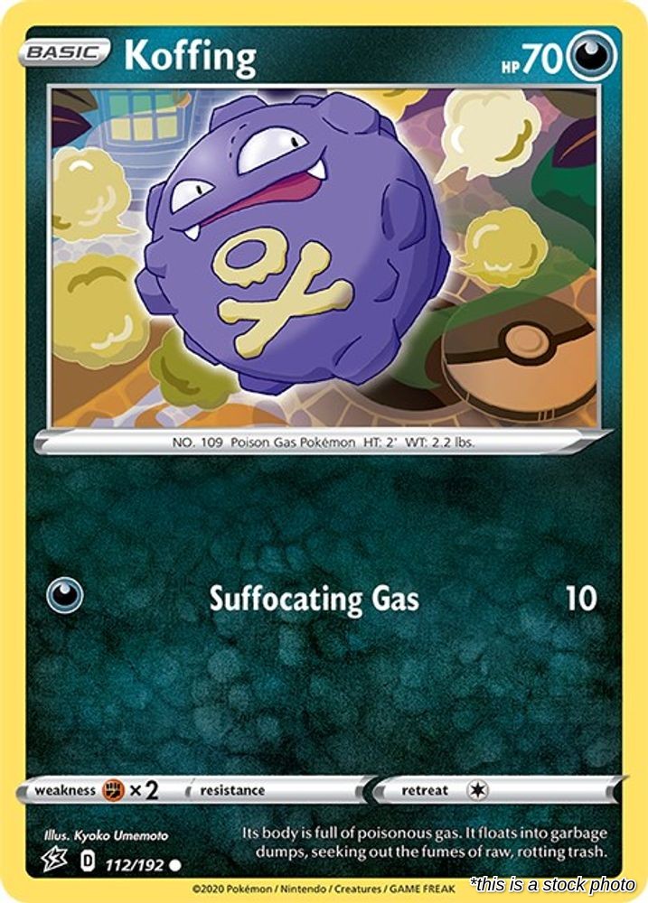 Koffing - 112/192 - [SWSH02 - SWSH02: Rebel Clash]