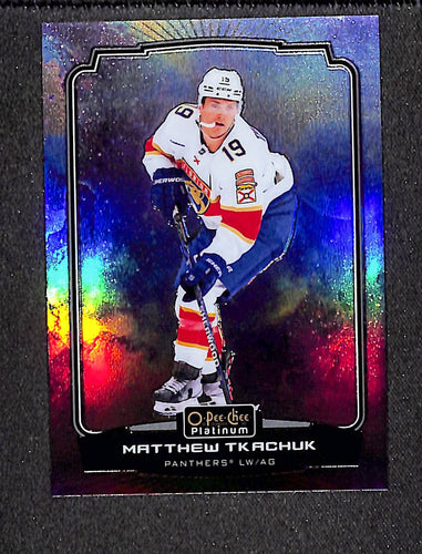 Matthew Tkachuk 2022-23 O-Pee-Chee Platinum Pee-Chee Platinum - Cosmic #140 /65