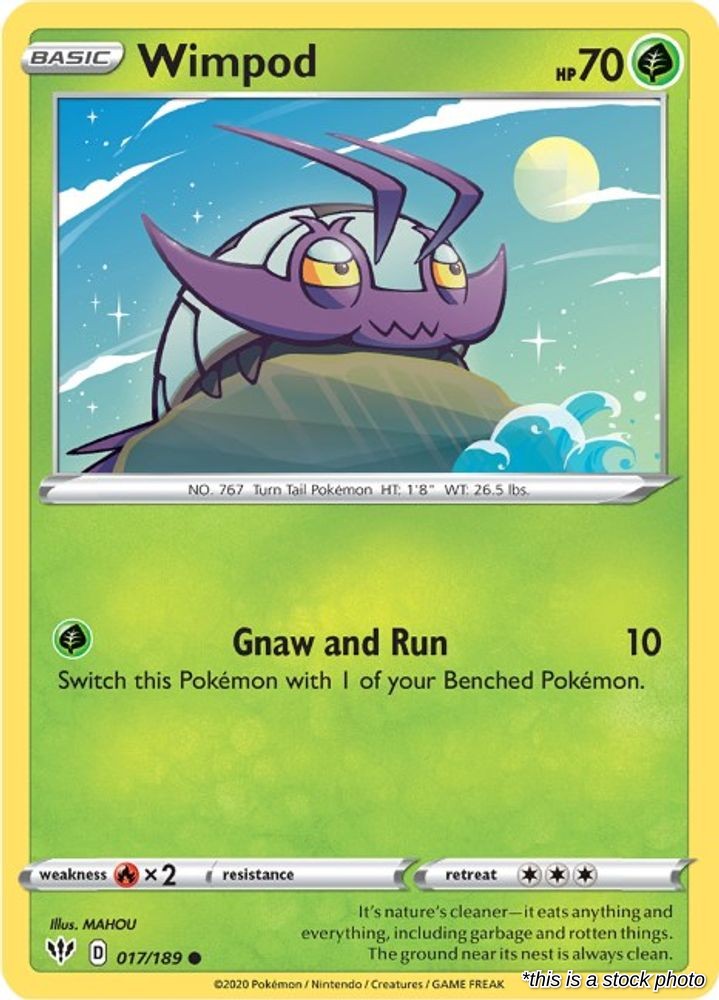 Wimpod - 017/189 - [SWSH03 - SWSH03: Darkness Ablaze]