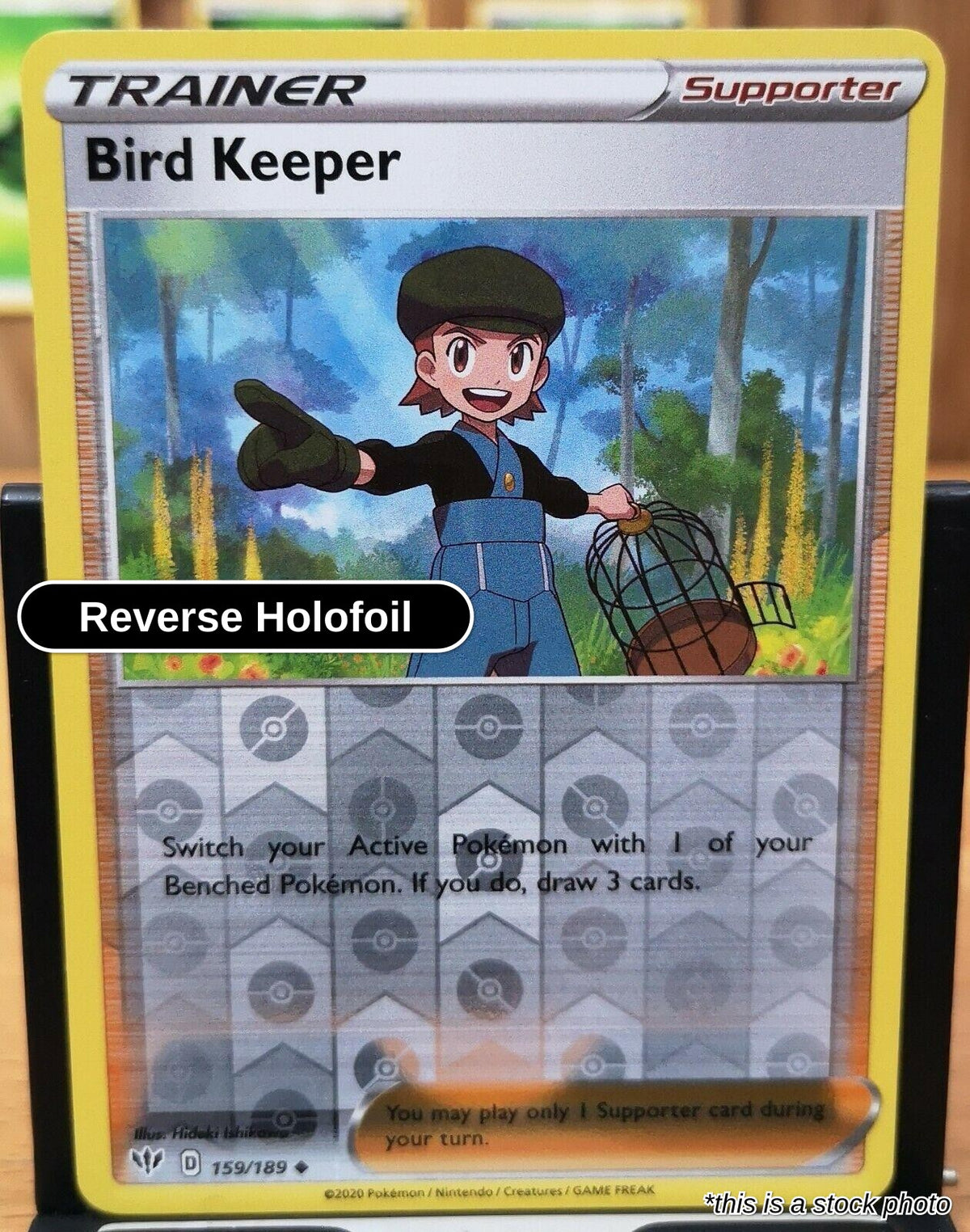 Bird Keeper - 159/189 - [SWSH03 - SWSH03: Darkness Ablaze] - Reverse Holofoil