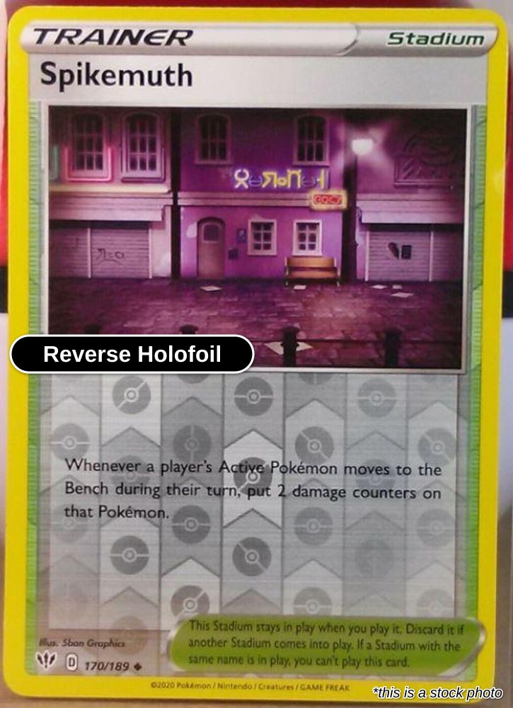 Spikemuth - 170/189 - [SWSH03 - SWSH03: Darkness Ablaze] - Reverse Holofoil