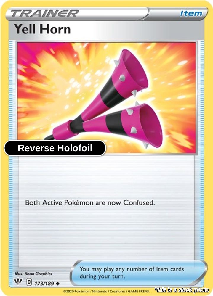 Yell Horn - 173/189 - [SWSH03 - SWSH03: Darkness Ablaze] - Reverse Holofoil