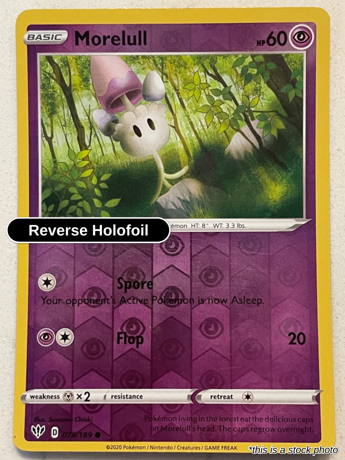 Morelull - 079/189 - [SWSH03 - SWSH03: Darkness Ablaze] - Reverse Holofoil
