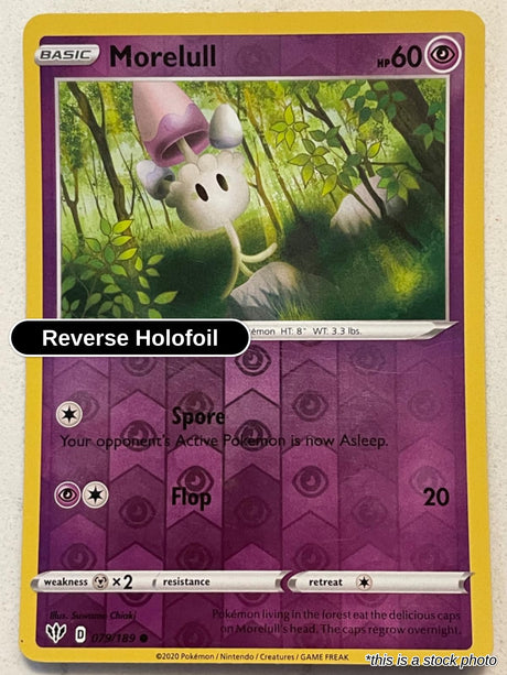Morelull - 079/189 - [SWSH03 - SWSH03: Darkness Ablaze] - Reverse Holofoil