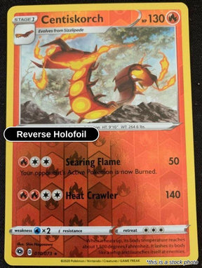 Centiskorch - 10/73 - [CHP - Champion's Path] - Reverse Holofoil