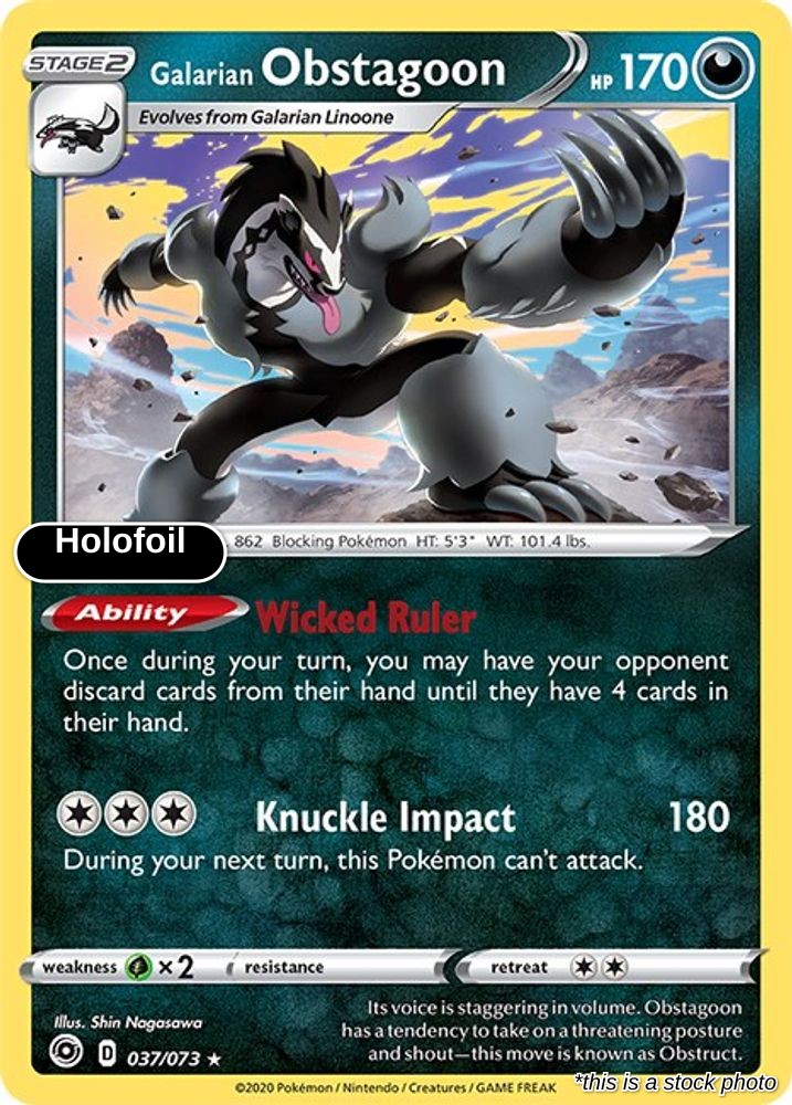 Galarian Obstagoon