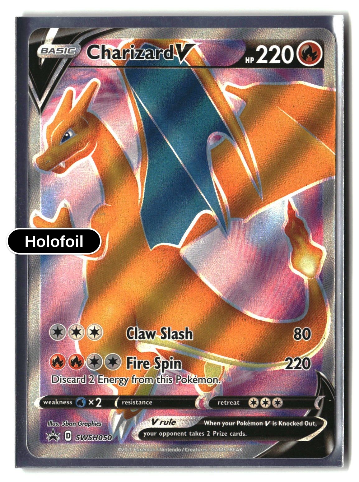 Charizard V - SWSH050